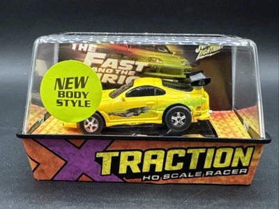 a 2005 Johnny lightning xTraction HO Scale Fast and Furious YELLOW TOYOTA SUPRA - Image 1 of 4