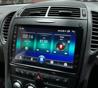 Radio estéreo de coche Carplay de 9 '' para Mercedes Benz Clase SLK 2004-2010 GPS Wifi Navegación Foto 1 de 4