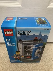 LEGO City 40110 Coin Bank New! Sealed! 