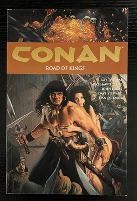 NOVELA GRÁFICA CONAN ROAD OF KINGS DARK HORSE 2012 PRIMERA IMPRESIÓN CASI NUEVA- Foto 1 de 2