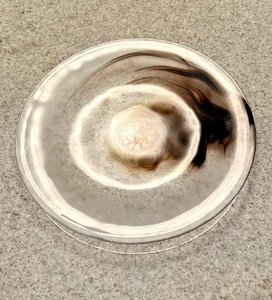 Kosta Boda Brown Swirl Glass Plate By Ulrica Hydman Vallien (11") - Picture 1 of 6