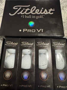 Seltene TOUR ISSUE Titleist Pro V1 LEFT DOT 4 dz. NEU! - Bild 1 von 1
