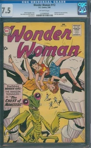 Wonder Woman #112 (1960) ⭐ CGC 7.5 ⭐ Wonder Girl Cover! Silver Age DC Comic - Picture 1 of 2