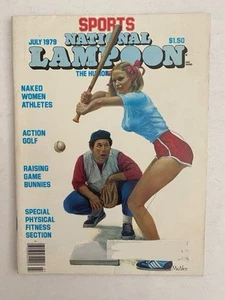 NATIONAL LAMPOON Magazine; July 1979, SPORTS, Mara McAfee cover - Picture 1 of 6