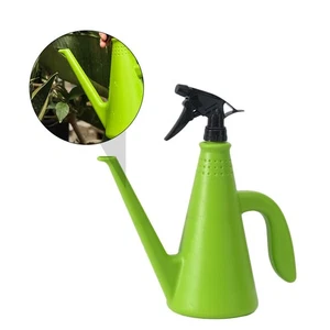 1PC 1L Dual-purpose Waterer Atomize Gardening Tool Household Watering Pot(Green) - Picture 1 of 12