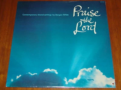 BERGEN WHITE - PRAISE THE LORD - 1980 ULTRA RARE NEW STILL SEALED LP ! ! ! ! - Image 1 of 2