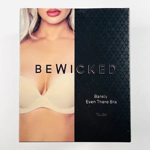 Sexy BE WICKED Barely Even There BH Nude Größe ABCD selbstklebend Trägerlos BH - Bild 1 von 5