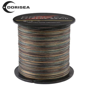 Dorisea Power Braid 100M-2000M Brown Camo Mixed Pe Braided Fishing Line 6-300LB - Picture 1 of 10