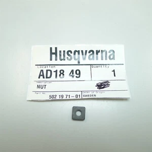 FABRICANTE DE EQUIPOS ORIGINALES Husqvarna tuerca recortadora, modelos 225 227 232 233 245 322 325 326, #502197101 - Imagen 1 de 2
