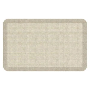 NewLife by Designer Comfort Kitchen Floor Mat - 20x32 - Tweed Antique White - Picture 1 of 5