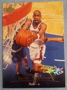 1995-96 Upper Deck Kenny Anderson Electric Court Gold Parallel  #115 SP Rare🔥📈 - Picture 1 of 3