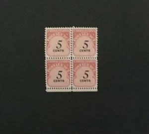 J93 5 centavos desplazado franqueo derecho debido bloque de 4 como nuevo NH OG - Imagen 1 de 1