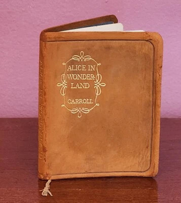 1907 ALICE IN WONDERLAND LEATHER BINDING BY LEWIS CARROLL, ILL. BY CHARLES PEARS - Image 1 of 4