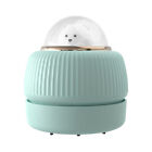 Mini Table Dust Sweepers Cute Night Light Rechargeable Desk Vacuum For Keyboard