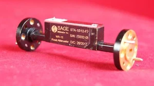 SAGE / Eravant STA-10-12-F2 E-BAND FIXED ATTENUATOR, 60 to 90 GHz, 10 dB, WR-12 - Picture 1 of 1
