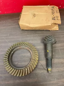 1949-1951 LINCOLN 3.91-1 9.25" RING AND PINION GEAR SET NOS SPICER 922 - Picture 1 of 4