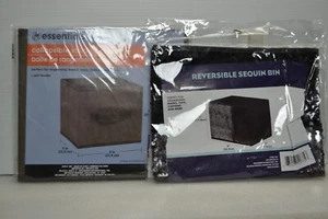 Collapsable bins Lot of 2 New in packages - Picture 1 of 2