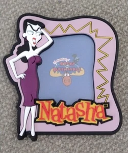 New Sealed Rocky and Bullwinkle Villain Natasha 4" Rubber Magnet Photo Frame  - Picture 1 of 3