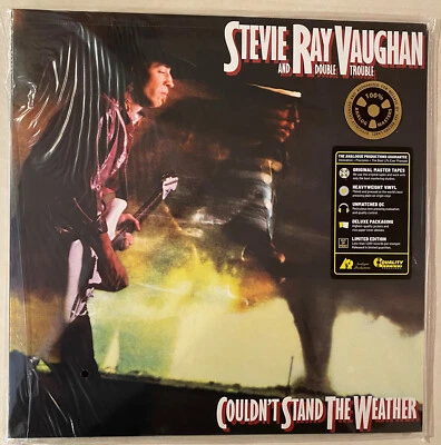 STEVIE RAY VAUGHAN Couldn't Stand The Weather 45 rpm 180 gram vinyl NEW 2 x LP - Image 1 of 2