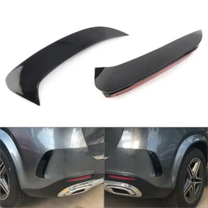 2x Rear Bumper Splitter Spoiler Canard Air Vent For Mercedes Benz W167 GLE 2020+ - Picture 1 of 10