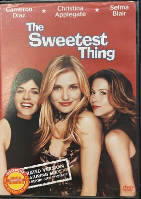 The Sweetest Thing DVD, Unrated, Blockbuster, 2003, Cameron Diaz - Image 1 of 2
