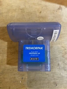 Nintendo 64 Tremor Pak Clear Blue - Picture 1 of 5