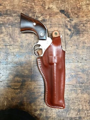 Ruger Single Six, Wrangler, Heritage, Colt, rimfire  holster 4 5/8" #19244 - Image 1 of 4