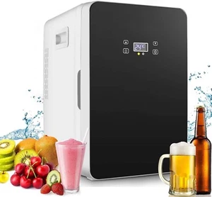 NICTEMAW 20L Mini Fridge Compact Cooler and Warmer w/ Digital Thermostat Display - Picture 1 of 16