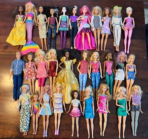 Barbie HUGE Lot Of 30 Dolls All Clothed! Some Specialty Holiday Rosa Parks LOOK! - Picture 1 of 24