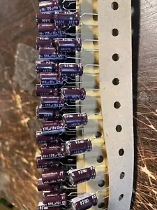 20pcs NICHICON PJ 16V120UF electrolytic Capacitor 120UF/16V 105℃ 6X11mm - Picture 1 of 1