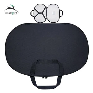 Masonic Chain Collar Case Black with White Lining Soft Padded - Picture 1 of 5