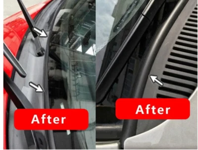 Bmw e Mini Guarnizione Plastica Sotto Parabrezza Calandra Gomma Scarico Acqua - Immagine 1 di 4