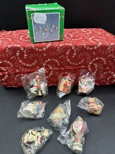 NIB 8 House Of Lloyd Christmas Around The World Tiny Mini Treasure Ornaments - Picture 1 of 10