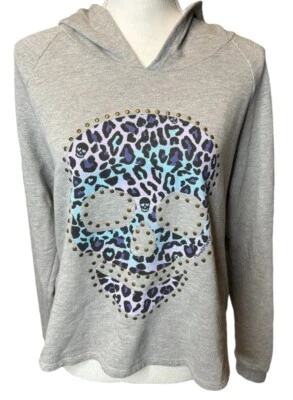 SoulCycle x Lauren Moshi Marni Pullover Hoodie Heather Grey Sz S Retail $168 - Image 1 of 4