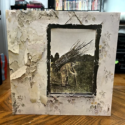 Vtg LED ZEPPELIN IV Album ZOSO Vinyl 70s PRESSING Lp OG NM- Canada Clean Copy! - Image 1 of 4