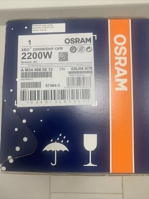 OSRAM XBO 2200 W/DHP OFR Bulb New Sealed Box￼￼ - Image 1 of 4