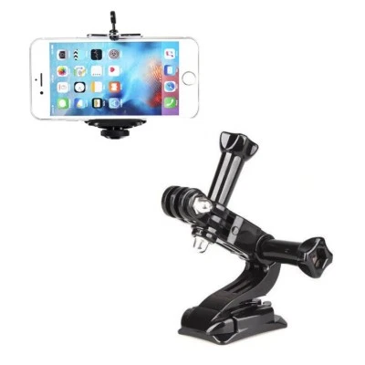Helmet Front Phone Mount Kit for iPhone / Samsung / Google / Nokia / Huawei - Image 1 of 4