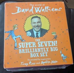 The World of David Walliams: The Super Seven Brilliantly Big Box Set Books 2022 - Picture 1 of 6