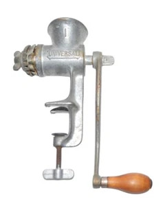 Vintage Universal Fleischwolf Handkurbel Tischklemme Nr. 1 Gusseisen - Bild 1 von 8