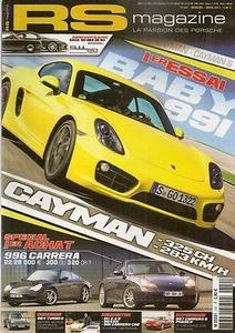 RS MAGAZINE 141 PORSCHE 981 CAYMAN 996 C4 997 S 912 TARGA 964 TURBO 3.3 993 S - Bild 1 von 2