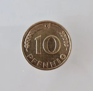10 Pfennig | G | Bank Deutscher Länder | 1949 | Rarität | Sammlerstück | Münze - Bild 1 von 2