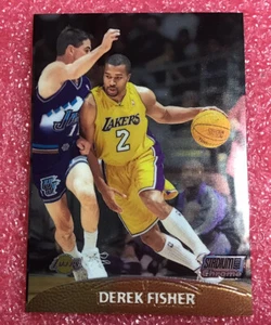 🏀 1999-00 Stadium Club Chrome #92 Derek Fisher -Los Angeles Lakers- - Picture 1 of 3