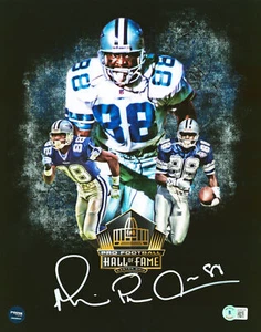 Cowboys Michael Irvin Authentic Signed 11x14 Collage Edit Photo BAS Witnessed - Picture 1 of 1