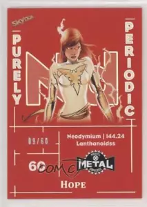 2020 Marvel X-Men Metal Universe Purely Periodic 9/60 Hope Summers #PUP-38 5x5 - Picture 1 of 3