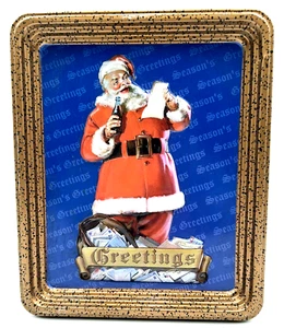 Vintage Coca Cola Santa Claus Greetings Collectors Tin 1998 - Picture 1 of 7