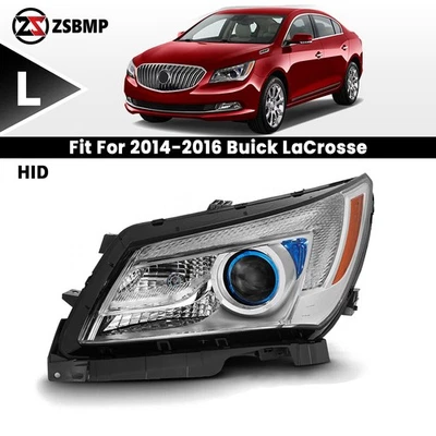 HID/Xenon Headlight For 2014-2016 Buick LaCrosse w/ AFS w/o Bulb Ballast Driver - Imagem 1 de 4