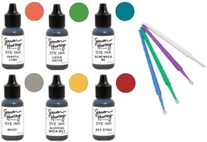 Ranger Simon Hurley Bundle - 6 Dye Ink Collection with PTP Flash Deals Detail - Picture 1 of 1