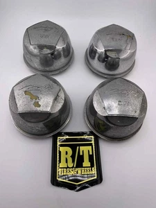 MB SUV BC-508 CUSTOM ALLOY WHEEL NEW SNAP ON CHROME CENTER CAP (Set of 4) USED - Picture 1 of 6