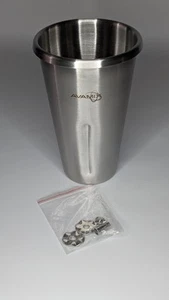 AvaMix 32 oz. Taza de malta mezcladora de bebidas de acero inoxidable para serie ADM envío gratuito - Imagen 1 de 6