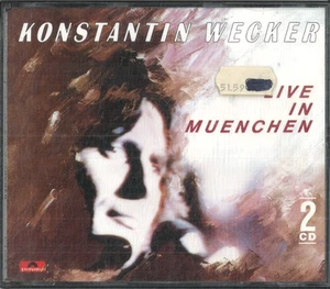 KONSTANTIN WECKER - LIVE IN MUENCHEN ( 1981 2 CDs ) - Bild 1 von 2